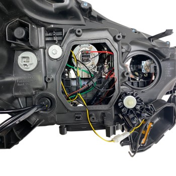 Φανάρια εμπρός Toyota Hilux (2015-2020), led με φώτα ημέρας με H7 / H1 λάμπες - σετ 2τμχ.