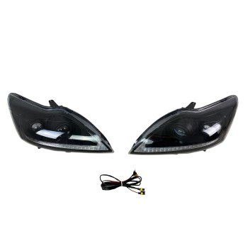 Φανάρια εμπρός Ford Focus (2009-2011), led με φώτα ημέρας - σετ 2τμχ. Φανάρια εμπρός Ford Focus (2009-2011), led με φώτα ημέρας - σετ 2τμχ.