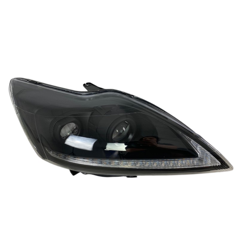 Φανάρια εμπρός Ford Focus (2009-2011), led με φώτα ημέρας - σετ 2τμχ.