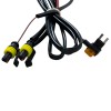 Φανάρια εμπρός Ford Focus (2009-2011), led με φώτα ημέρας - σετ 2τμχ.
