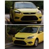 Φανάρια εμπρός Ford Focus (2009-2011), led με φώτα ημέρας - σετ 2τμχ.