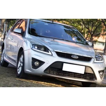 Φανάρια εμπρός Ford Focus (2009-2011), led με φώτα ημέρας - σετ 2τμχ. Φανάρια εμπρός Ford Focus (2009-2011), led με φώτα ημέρας - σετ 2τμχ.