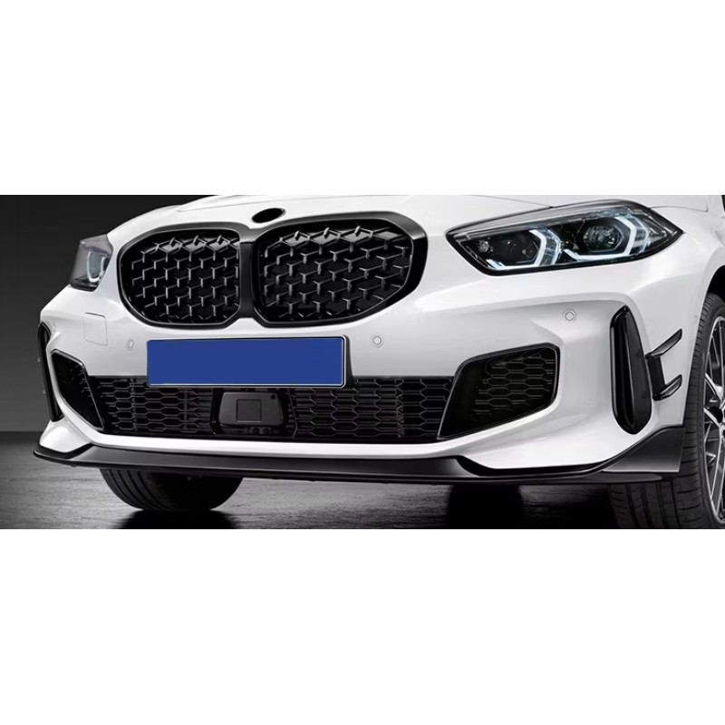 Spoiler εμπρός προφυλακτήρα BMW F40 (2019-2022) - μαύρο γυαλιστερό