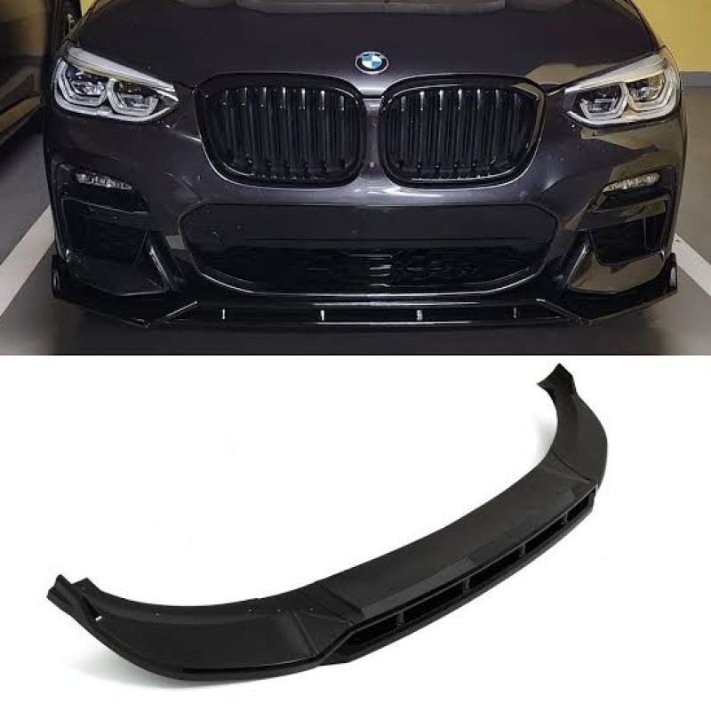 Spoiler εμπρός προφυλακτήρα BMW X3 G01 (2022+) - μαύρο γυαλιστερό