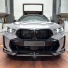 Spoiler εμπρός προφυλακτήρα BMW X6 G06 (2020-2022) M-Sport design - μαύρο γυαλιστερό