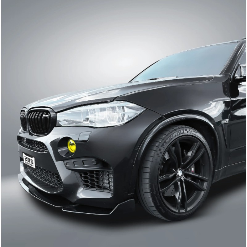 Spoiler εμπρός προφυλακτήρα BMW X5 G05 (2019+) - μαύρο γυαλιστερό