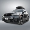 Spoiler εμπρός προφυλακτήρα BMW X5 G05 (2019+) - μαύρο γυαλιστερό
