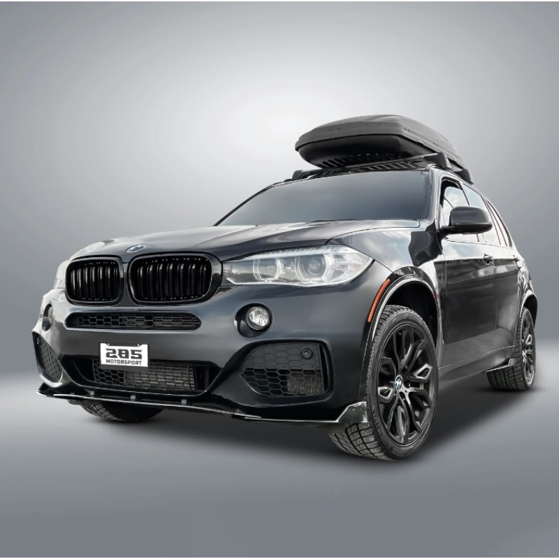 Spoiler εμπρός προφυλακτήρα BMW X5 G05 (2019+) - μαύρο γυαλιστερό