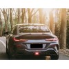 Αεροτομή πορτ μπαγκάζ BMW G16 / F93 (2018+) gran coupe, V design - μαύρη γυαλιστερή