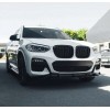 Spoiler εμπρός προφυλακτήρα BMW X3 G01 (2018-2021) - μαύρο γυαλιστερό