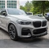 Spoiler εμπρός προφυλακτήρα BMW X3 G01 (2018-2021) - μαύρο γυαλιστερό