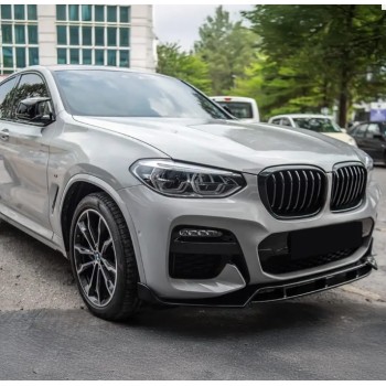 Spoiler εμπρός προφυλακτήρα BMW X3 G01 (2018-2021) - μαύρο γυαλιστερό