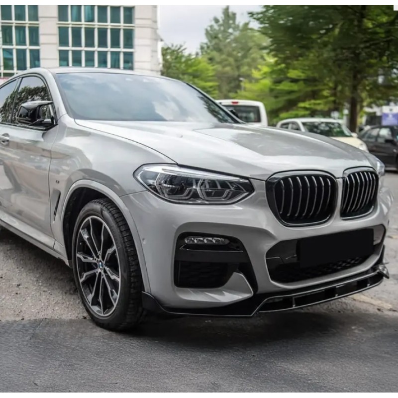 Spoiler εμπρός προφυλακτήρα BMW X3 G01 (2018-2021) - μαύρο γυαλιστερό