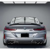 Αεροτομή πορτ μπαγκάζ BMW G16 / F93 (2018+) gran coupe, PSM design - μαύρη γυαλιστερή