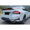 Αεροτομή πορτ μπαγκάζ BMW G42 (2022+) coupe M-Performance design - μαύρη γυαλιστερή