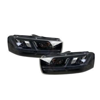 Φανάρια εμπρός Chevrolet Captiva (2011-2018), led με φώτα ημέρας - σετ 2τμχ.