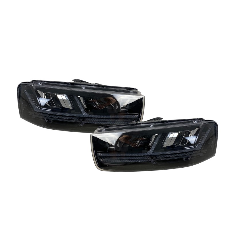 Φανάρια εμπρός Chevrolet Captiva (2011-2018), led με φώτα ημέρας - σετ 2τμχ.