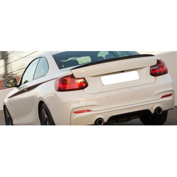 Αεροτομή πορτ μπαγκάζ BMW F22 (2014-2021) - μαύρη γυαλιστερή Αεροτομή πορτ μπαγκάζ BMW F22 (2014-2021) - μαύρη γυαλιστερή