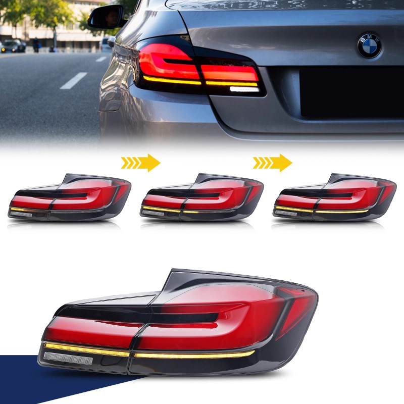 Πίσω φανάρια led BMW F10 sedan, facelift design - σετ 2τμχ.
