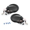 Φανάρια εμπρός Vw Beetle (1998-2005) angel eyes, μάυρα , με λάμπες (Η1) - σετ 2τμχ.