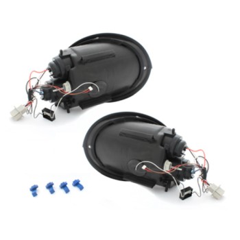 Φανάρια εμπρός Vw Beetle (1998-2005) angel eyes, με λάμπες (Η1) - σετ 2τμχ. Φανάρια εμπρός Vw Beetle (1998-2005) angel eyes, με λάμπες (Η1) - σετ 2τμχ.