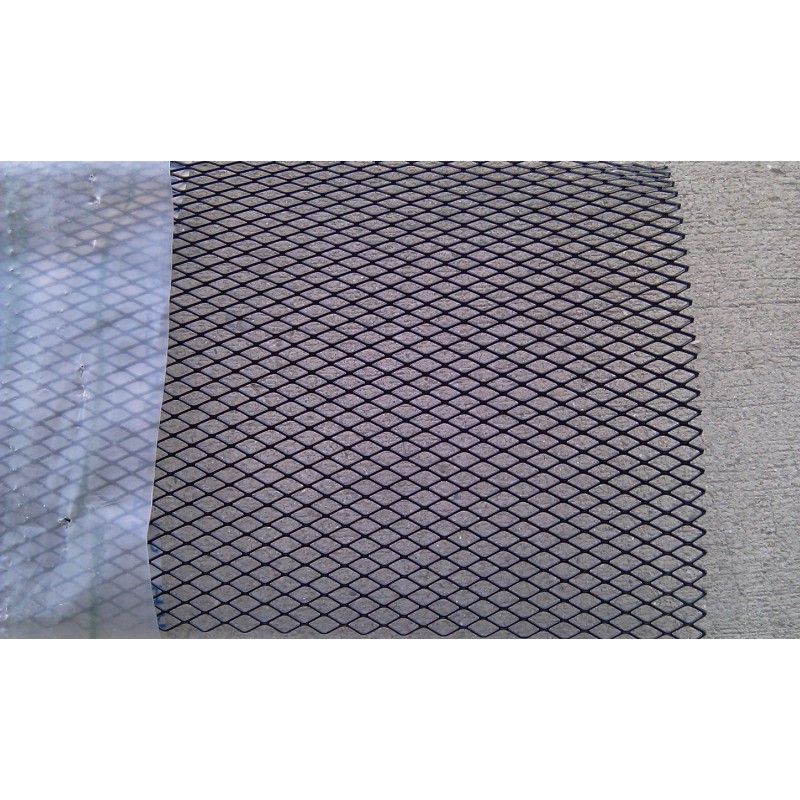 Μεταλλική σίτα μαύρη-100x20 cm.