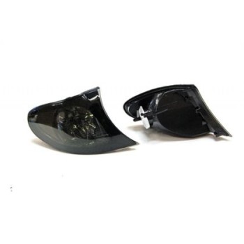 Φλας δίπλα στο φανάρι BMW E46 sedan  / combi  (2001-2005) - φιμέ χρωμίου - σετ 2τμχ.