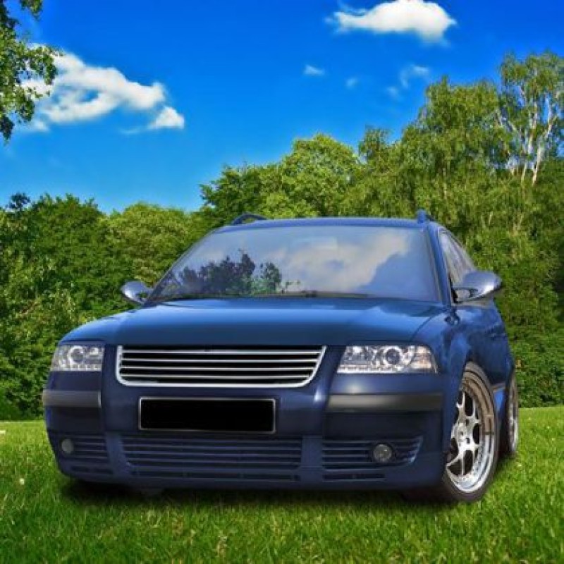 Μάσκα Vw Passat B5.5 (01-05) - χρωμίου, χωρίς σήμα