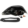 Πίσω φανάρια για Peugeot 307  (2001-2007) 3/5 πορτο  - μαύρα - σετ 2τμχ.