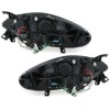 Φανάρια εμπρός led για Fiat Bravo (2007+) - chrome , με λάμπες (Η1) - σετ 2τμχ.