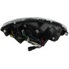 Φανάρια εμπρός led για Seat Altea /Leon / Toledo (2009+) - μαύρα , με λάμπες (Η1) - σετ 2τμχ.
