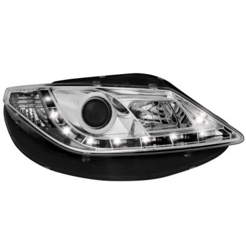 Φανάρια εμπρός led για Seat ibiza 6J (2008+) - chrome , με λάμπες (Η1) - σετ 2τμχ. Φανάρια εμπρός led για Seat ibiza 6J (2008+) - chrome , με λάμπες (Η1) - σετ 2τμχ.