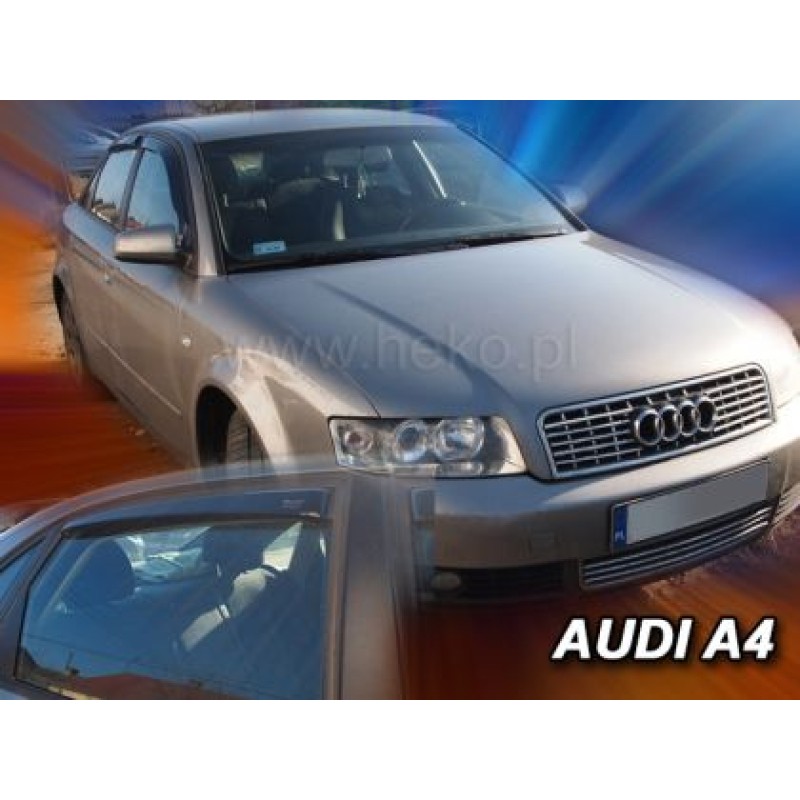 Ανεμοθραύστες για Audi A4 (1995-2001) sedan - 4 τμχ. εμπρός και πίσω Ανεμοθραύστες για Audi A4 (1995-2001) sedan - 4 τμχ. εμπρός και πίσω