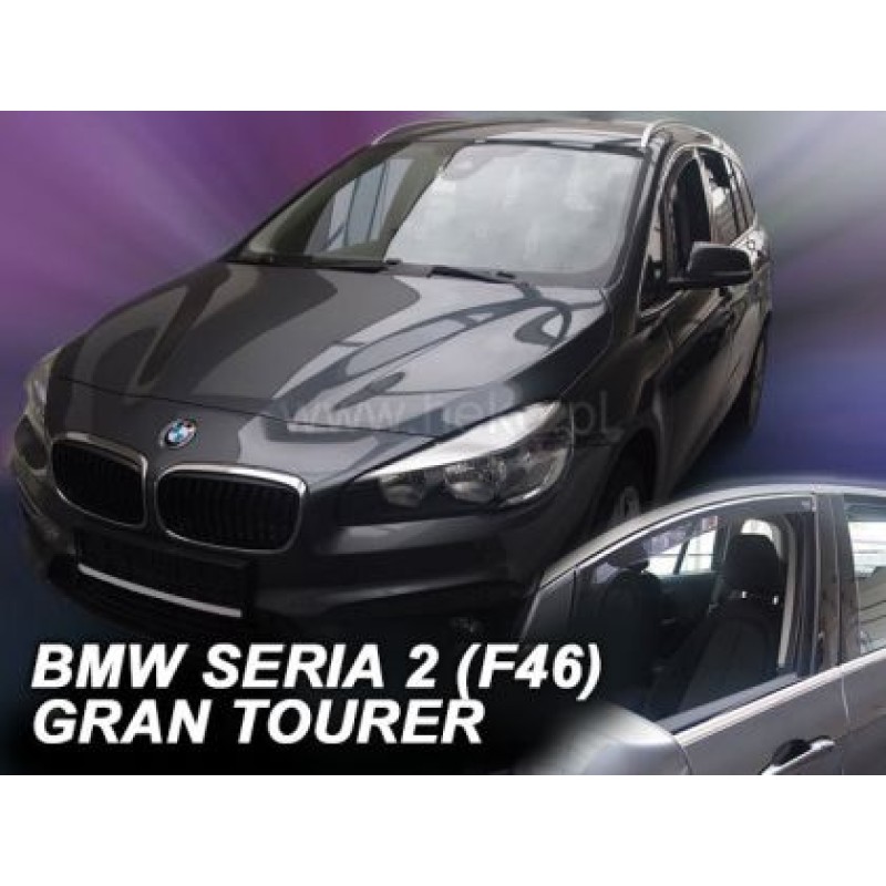 Ανεμοθραύστες για BMW 2 F46 Gran Tourer (2015+) 5 πορτο - 2 τμχ. εμπρός Ανεμοθραύστες για BMW 2 F46 Gran Tourer (2015+) 5 πορτο - 2 τμχ. εμπρός