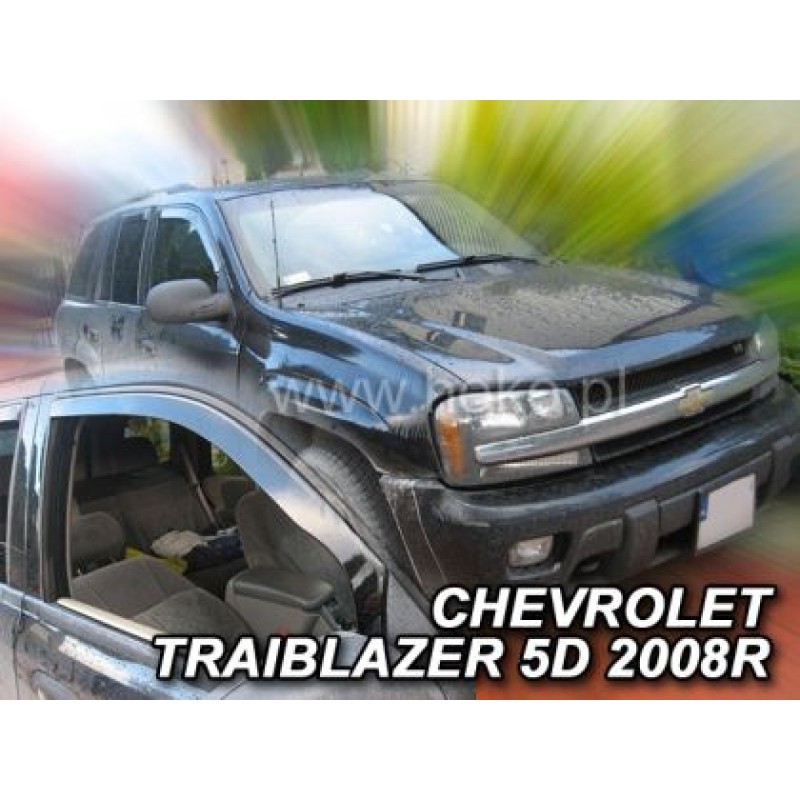 Ανεμοθραύστες για Chevrolet Trailblazer (2002-2009) 5 πορτο - 2 τμχ. εμπρός Ανεμοθραύστες για Chevrolet Trailblazer (2002-2009) 5 πορτο - 2 τμχ. εμπρός