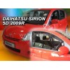 Ανεμοθραύστες για Daihatsu Sirion (2005+) / SUBARU JUSTY (2007 - 2011) - 5 πορτο - 2 τμχ. εμπρός