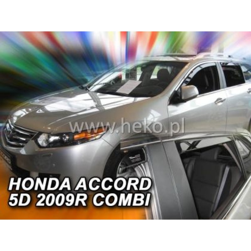 Ανεμοθραύστες για Honda Accord (2008+) combi - 4 τμχ. εμπρός και πίσω Ανεμοθραύστες για Honda Accord (2008+) combi - 4 τμχ. εμπρός και πίσω