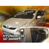 Ανεμοθραύστες για Hyundai i 20 (2009-2015) 5 πορτο - 4 τμχ. εμπρός και πίσω
