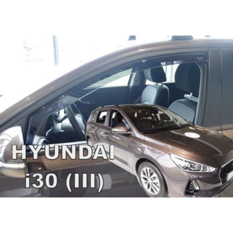 Ανεμοθραύστες για Hyundai i30 (2017+) 5 πορτο , combi - 2 τμχ. εμπρός Ανεμοθραύστες για Hyundai i30 (2017+) 5 πορτο , combi - 2 τμχ. εμπρός
