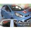 Ανεμοθραύστες για Kia Picanto (2011-2017) 5 πορτο - 4 τμχ. εμπρός και πίσω