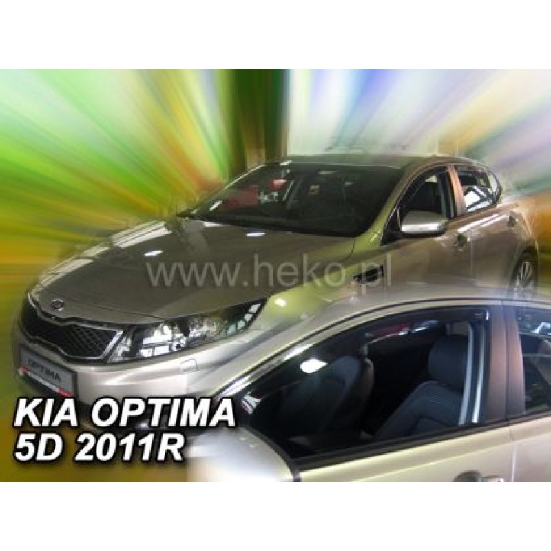 Ανεμοθραύστες για Kia Optima (2010-2015) sedan - 2 τμχ. εμπρός Ανεμοθραύστες για Kia Optima (2010-2015) sedan - 2 τμχ. εμπρός