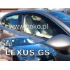 Ανεμοθραύστες για Lexus GS (2012+) sedan - 4 τμχ. εμπρός και πίσω Ανεμοθραύστες για Lexus GS (2012+) sedan - 4 τμχ. εμπρός και πίσω