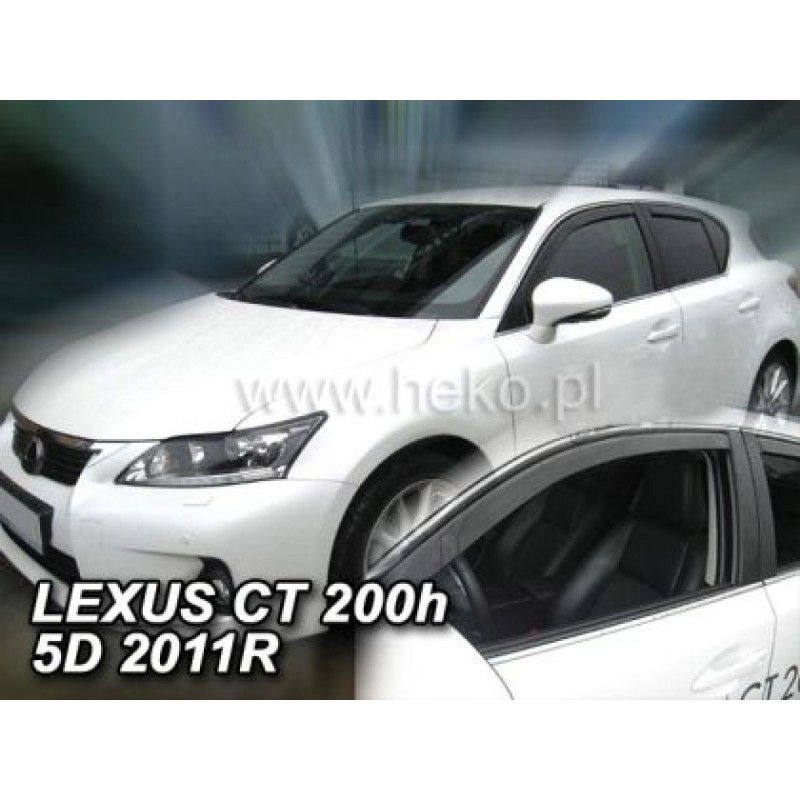 Ανεμοθραύστες για Lexus CT 200H (2011+) 5 πορτο - 2 τμχ. εμπρός Ανεμοθραύστες για Lexus CT 200H (2011+) 5 πορτο - 2 τμχ. εμπρός