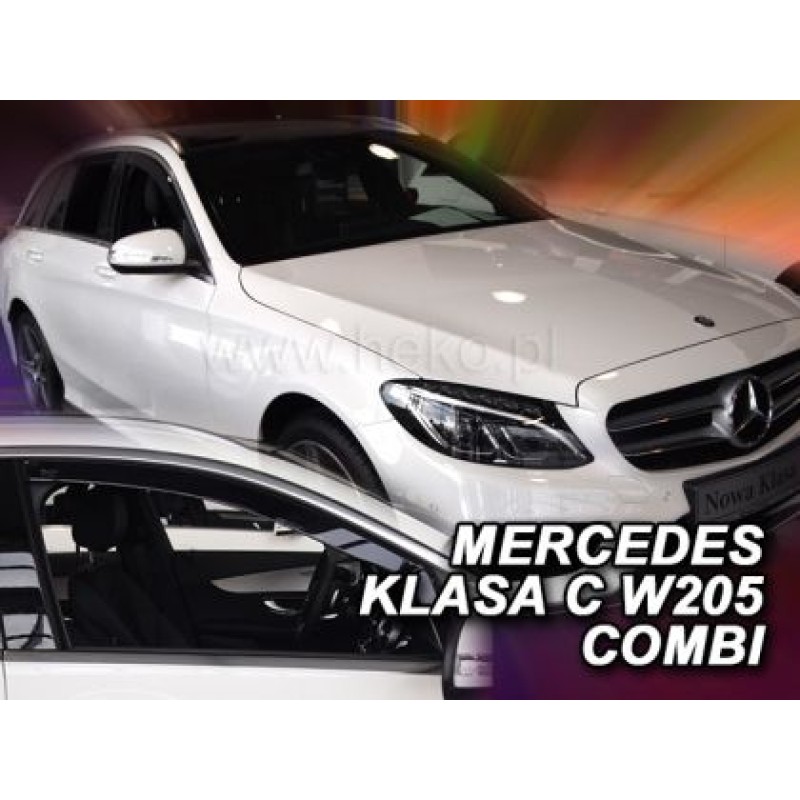 Ανεμοθραύστες για Mercedes C-Class W205 (2015-2021) combi - 4 τμχ. εμπρός και πίσω Ανεμοθραύστες για Mercedes C-Class W205 (2015-2021) combi - 4 τμχ. εμπρός και πίσω