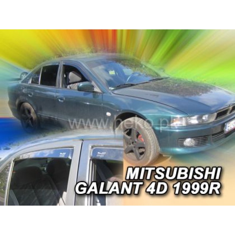 Ανεμοθραύστες για Mitsubishi Galant (1993-1997) sedan, combi - 4 τμχ. εμπρός και πίσω Ανεμοθραύστες για Mitsubishi Galant (1993-1997) sedan, combi - 4 τμχ. εμπρός και πίσω