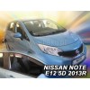 Ανεμοθραύστες για Nissan Note (2006-2012) 5 πορτο - 2 τμχ. εμπρός
