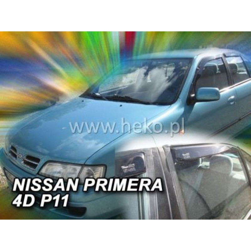 Ανεμοθραύστες για Nissan Sunny (1986-1990) sedan - 4 τμχ. εμπρός και πίσω Ανεμοθραύστες για Nissan Sunny (1986-1990) sedan - 4 τμχ. εμπρός και πίσω
