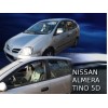 Ανεμοθραύστες για Nissan Tino (2000-2006) 5 πορτο - 4 τμχ. εμπρός και πίσω Ανεμοθραύστες για Nissan Tino (2000-2006) 5 πορτο - 4 τμχ. εμπρός και πίσω