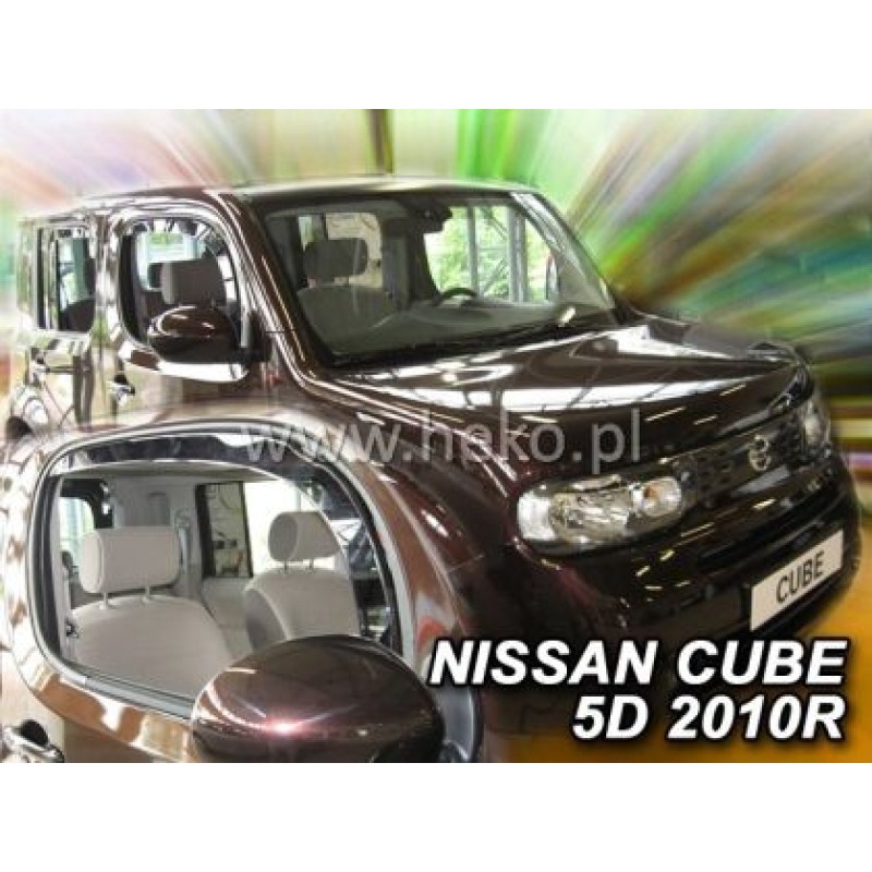 Ανεμοθραύστες για Nissan Cube (2010+) 5 πορτο - 2 τμχ. εμπρός Ανεμοθραύστες για Nissan Cube (2010+) 5 πορτο - 2 τμχ. εμπρός