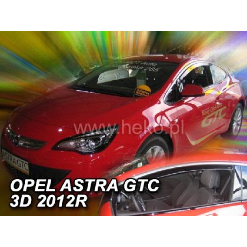 Ανεμοθραύστες για Opel Astra J (2010+) 3 πορτο Ανεμοθραύστες για Opel Astra J (2010+) 3 πορτο